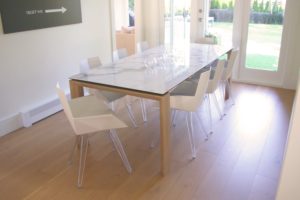 Calligaris Omnia Extendable Table / Vondom Faz Chairs - Ginger Jar Furniture Design Services