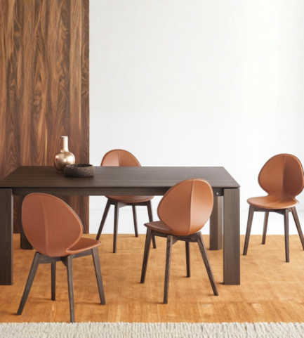 calligaris omnia table smoke basilchair