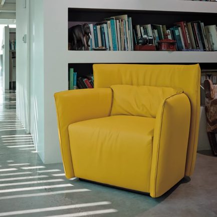 Gamma Tulip swivel lounge chair