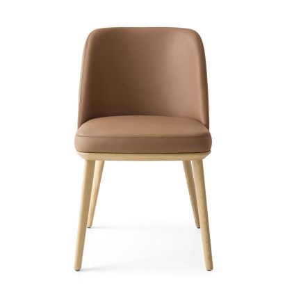Calligaris Foyer Side Chair_wood legs
