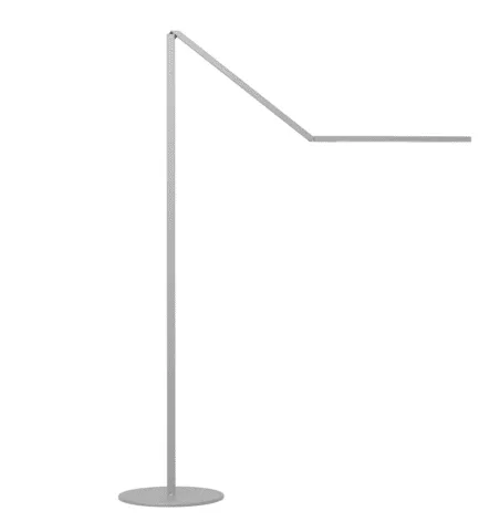 Z Bar Gen 4 Floor Lamp By Koncept Finish Silver 1200x copy