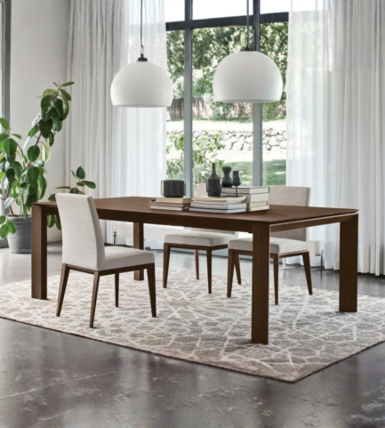 calligaris omnia wood extensiontable 70 94 p12 4058 180