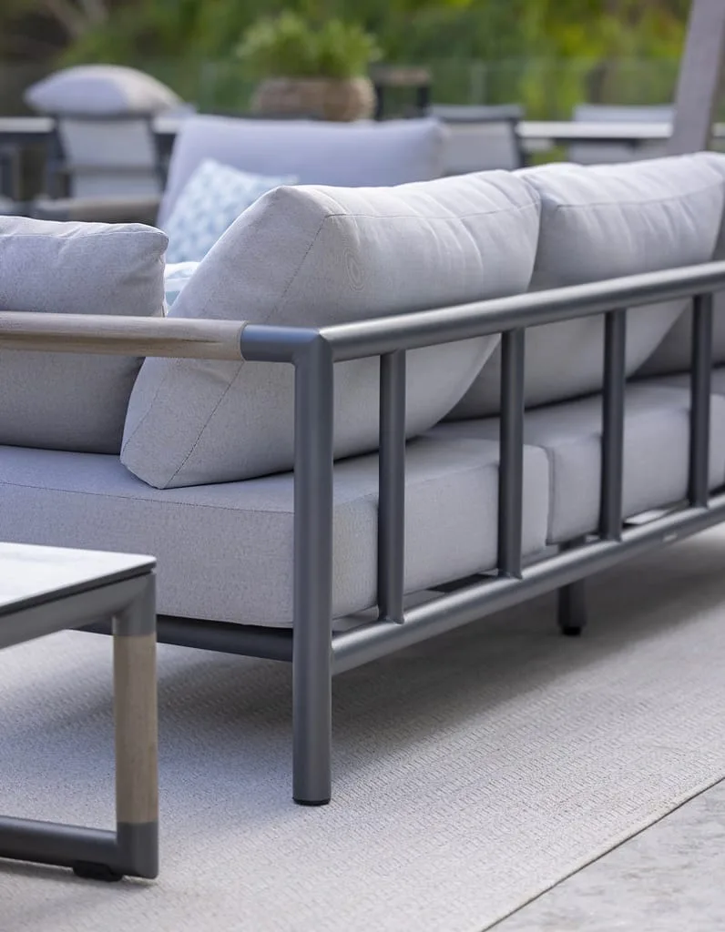 Cori Gray Sofa - Image 3
