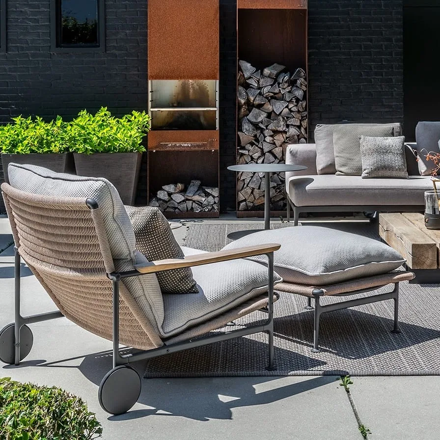 Zenith Lounge Chair with Arms - Ginger Jar Furniture