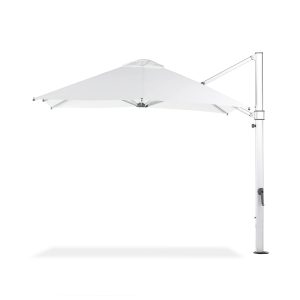 frankford 9x9aurora cantilever umbrella white