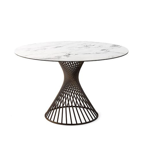 Calligaris Vortex round pedestal table cs4108 FD P29L P9C 02 0
