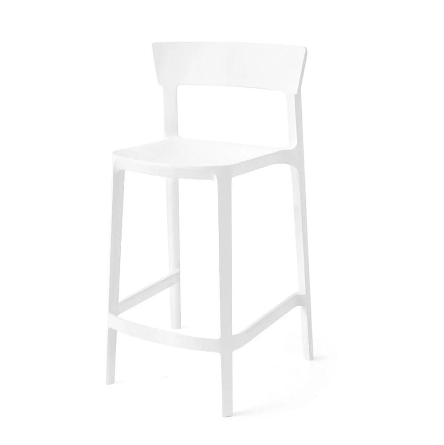 ginger-jar-calligaris-Skin-stacking-stool-matt-optic-white