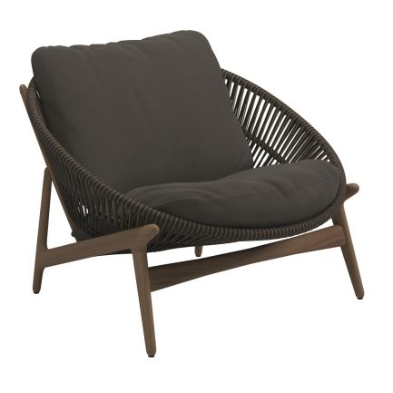 Bora Lounge Chair - Umber (Blend Coal)