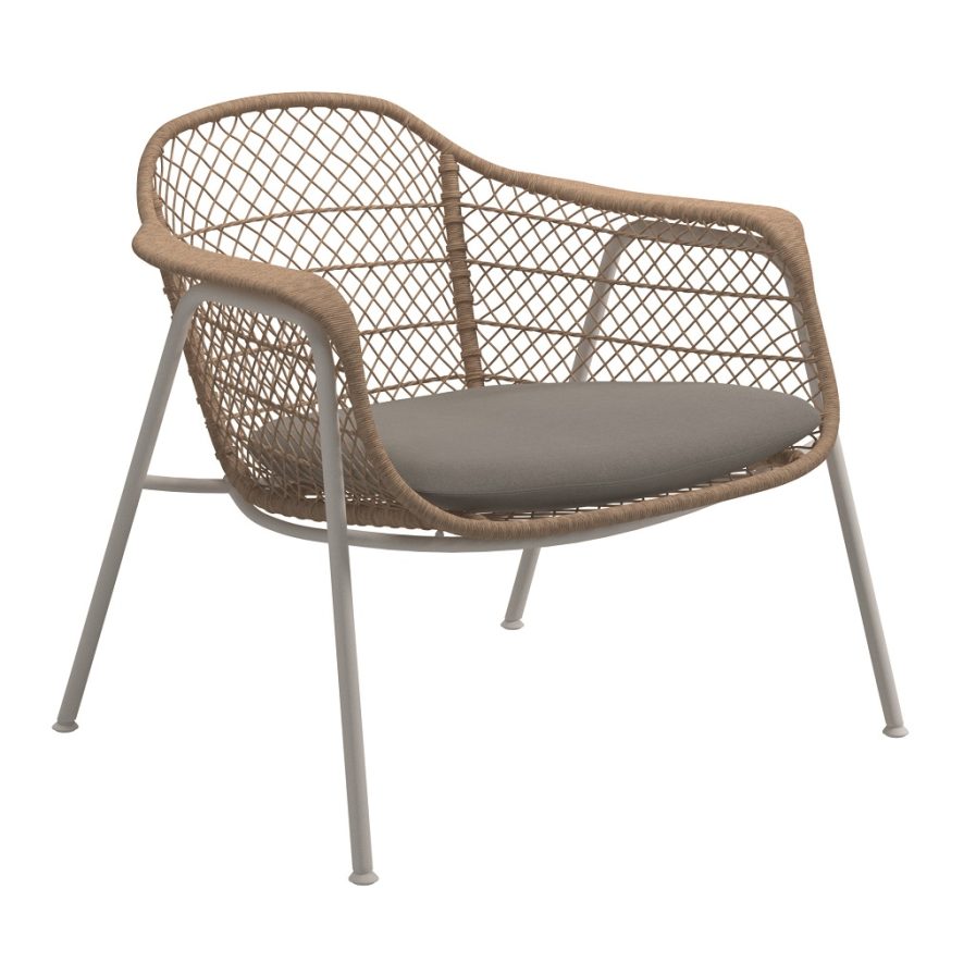 Fresco Lounge Chair (Fife Canvas Grey)