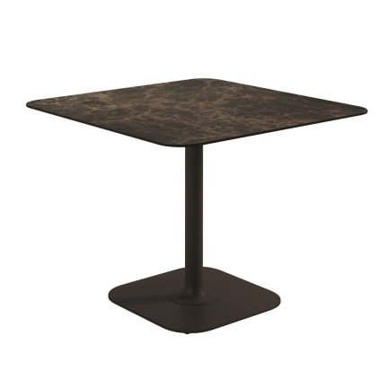 Grid 35.5 Square Dining Table - Emperor Ceramic Top (Java)