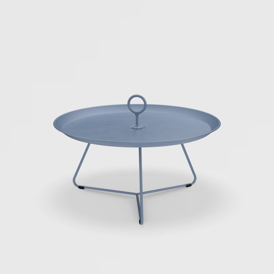 Houe EYELET TRAY TABLE 70 pigeon blue 1