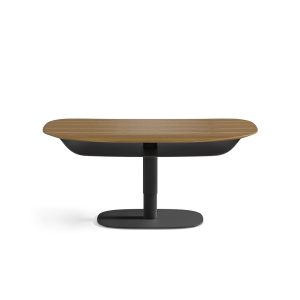 soma 1130 height adjustable modern coffee table bdi furniture walnut 2
