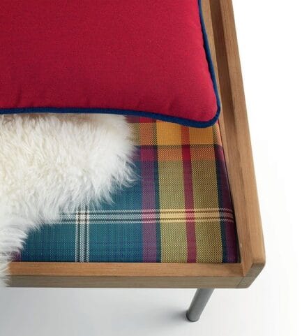 Allaperto Mountain tartan details