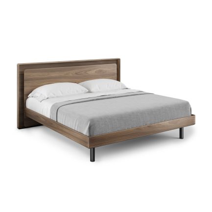 up linq bed king 9119 BDI walnut modern platform bed 1