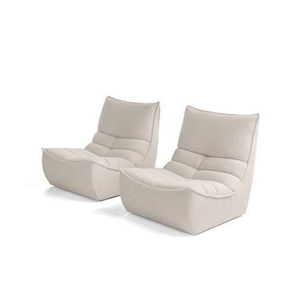 calia italia zip modular armless chair