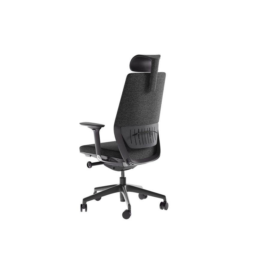 coda 3521 modern black home office task chair bdi furniture 2