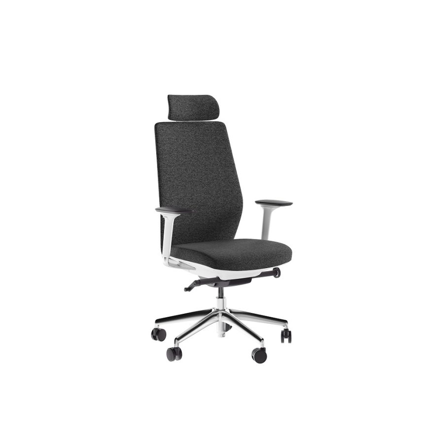 coda 3522 modern white home office task chair bdi furniture 1