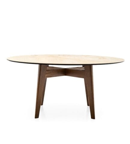 calligaris Abrey round table cs4127 FD P12 P4C front 0