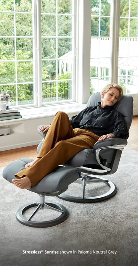 Stressless Emily steel 2CM+LS Power Pal Espresso Polished model 6