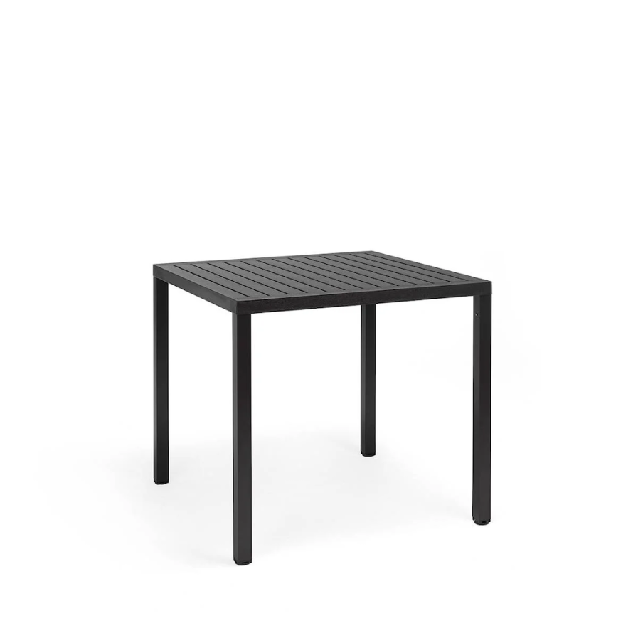 nardi cube 80 square dining table anthracite copy