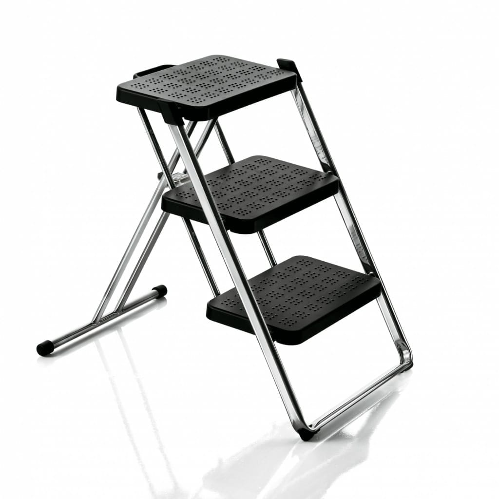 Magis nuovastep product lateral AC97 chromed black 01 lr