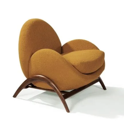 thayercoggin mona lounge chair side