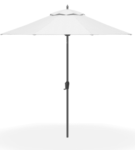 Frankford Monterey Umbrella 4 7 2025 White Silver