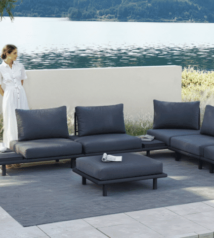muse modular sectional anthracite