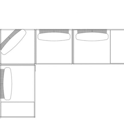muse modular lhf sectional sofa