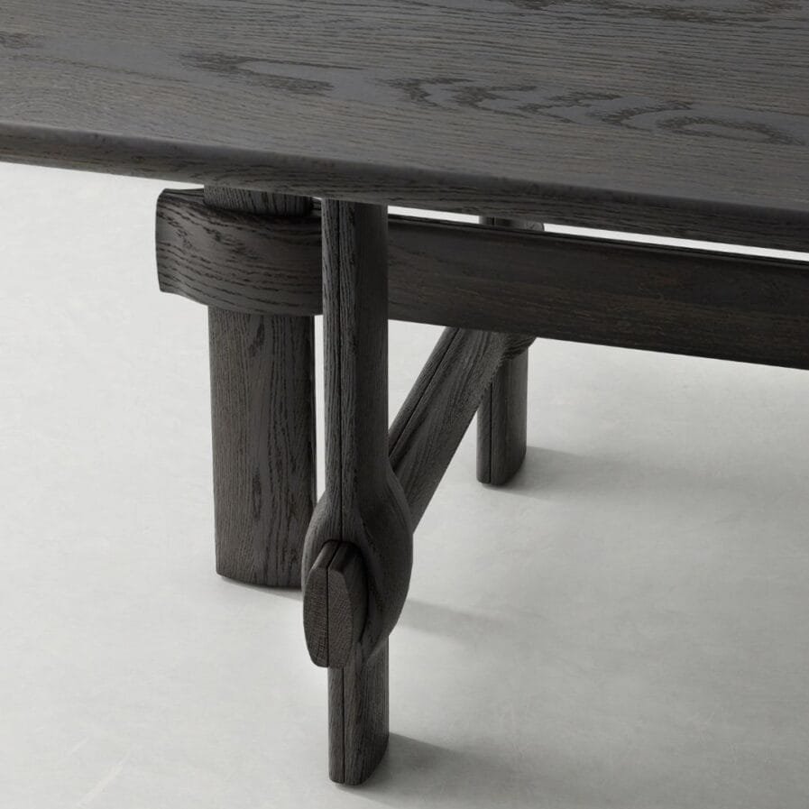 Knot Rectangular Dining Table 14