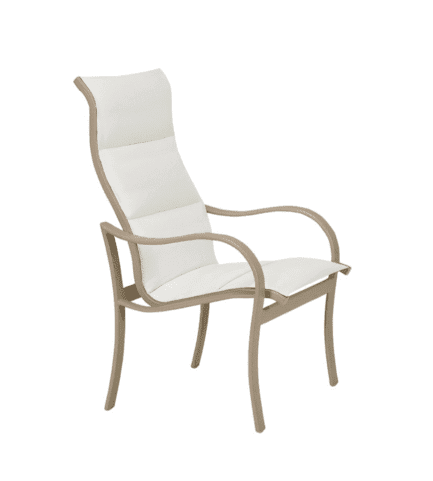 Shoreline Padded High Back Dining Chair Tropitone