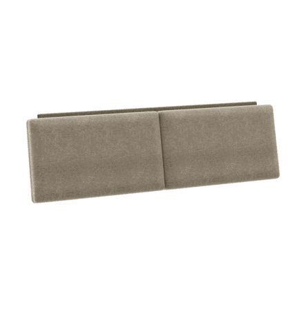 contour headboard cushion BDI 9667 queen pecan fabric 1