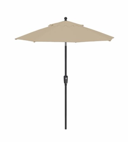 [7.5' Push Button Tilt] [Black] [Single Wind Vent] [Khaki] [undefined]