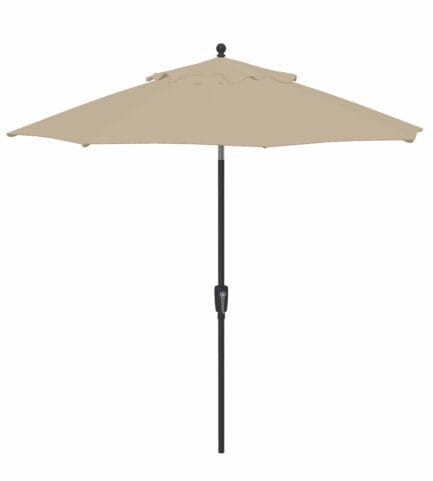 [9' Push Button Tilt] [Black] [Single Wind Vent] [Khaki] [undefined]