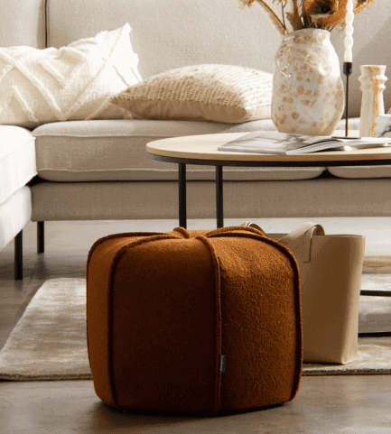 candy footstool ottoman furninova