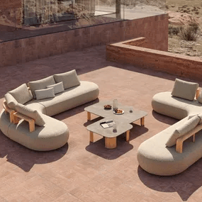 ivini pebbles rectangle coffee table