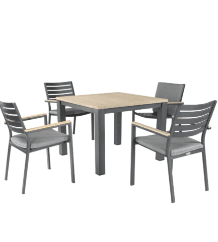 Elba Dinin40x40SquareTable Chair Kettler Vancouver