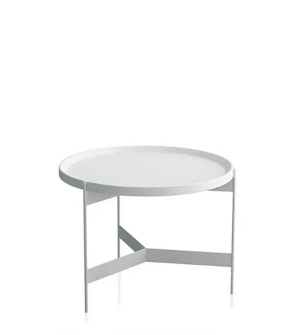 ABACO small accent table mattwhite pianca
