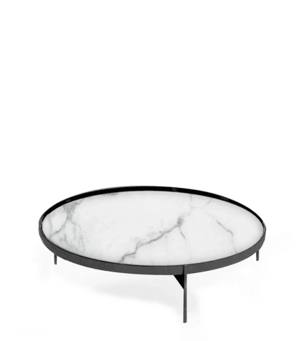 pianca abaco large coffee table marbleglass