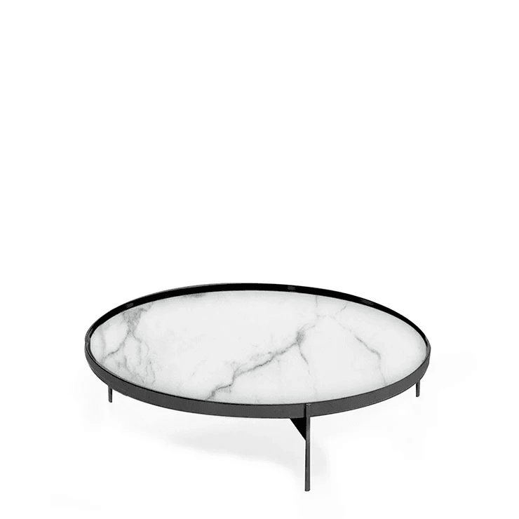 pianca abaco large coffee table marbleglass