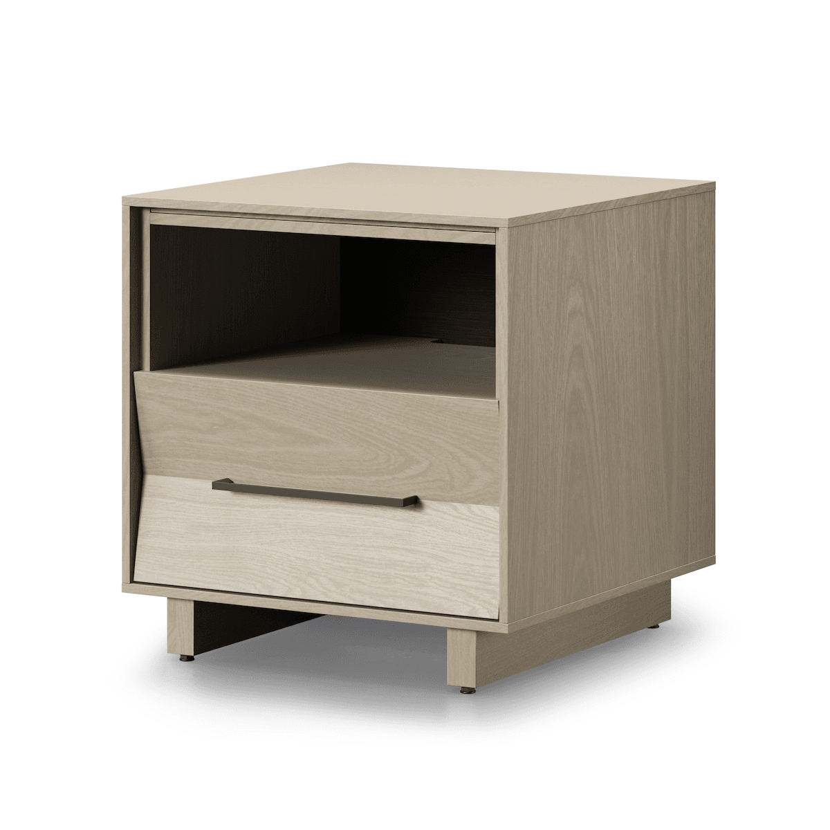kava 9681 modern wood bedroom 20 side table bdi furniture washed oak isolated 2