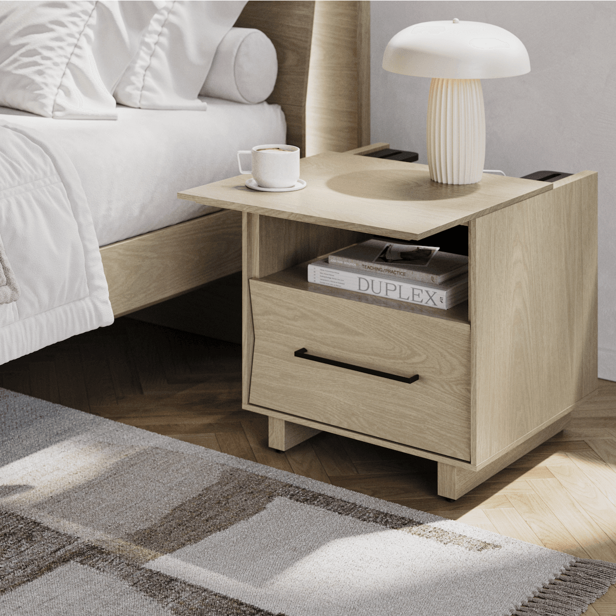 kava 9681 modern wood bedroom 20 side table bdi furniture washed oak lifestyle 0