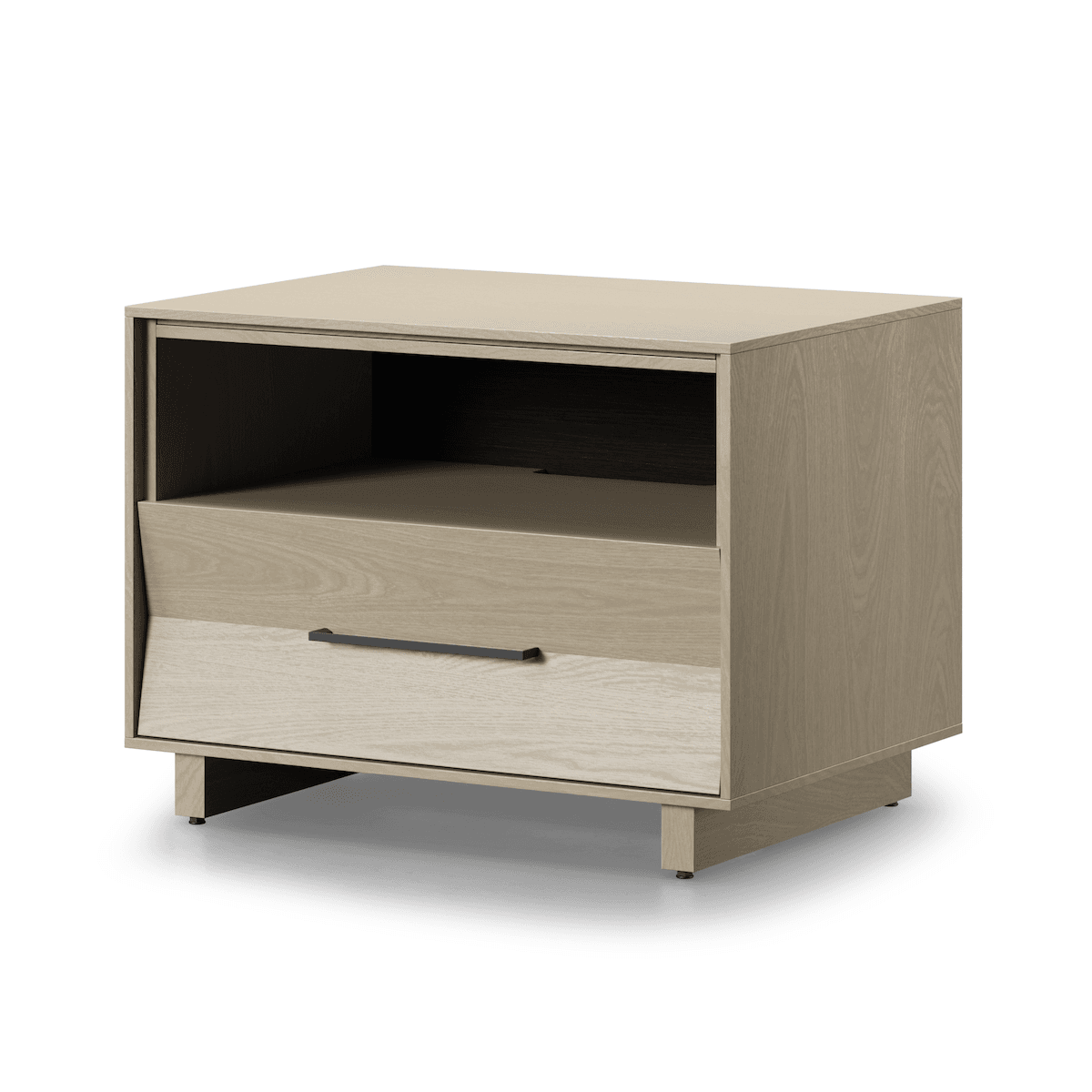 kava 9682 modern wood bedroom 28 side table bdi furniture washed oak isolated 2