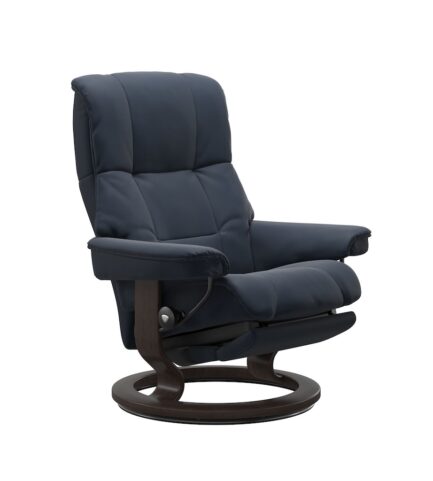 mayfair power recliner palomaoxfordblue wenge