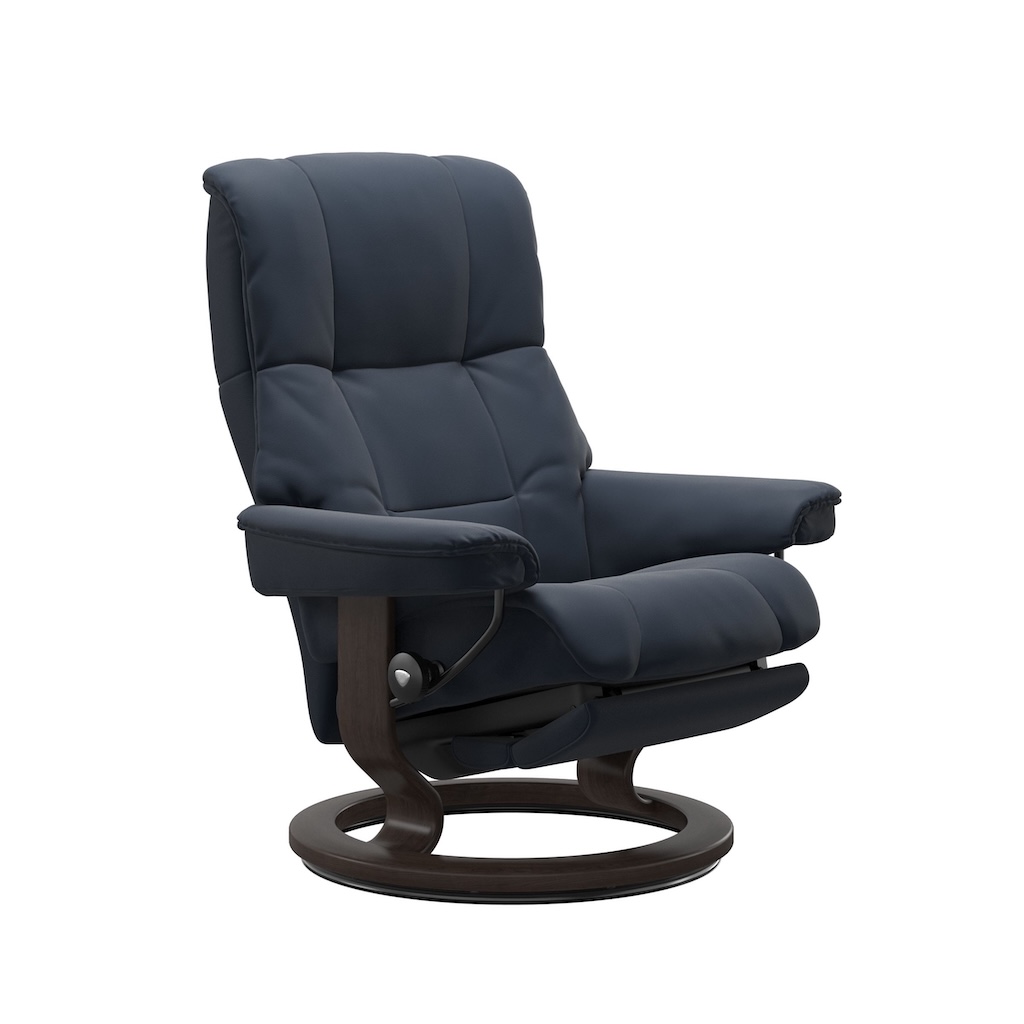 mayfair power recliner palomaoxfordblue wenge