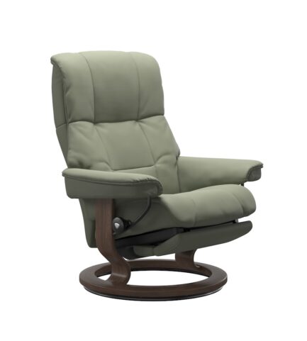 mayfair power recliner palomashadowgreen walnut