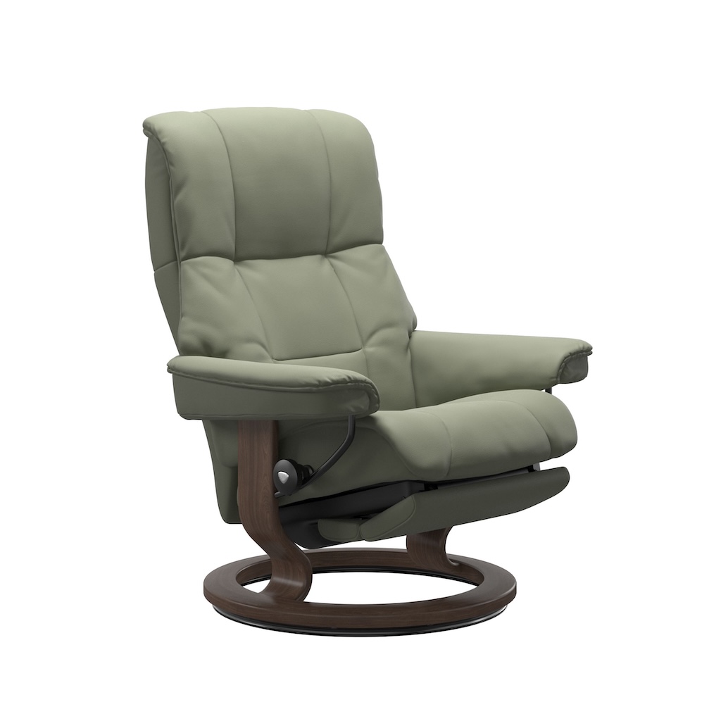 mayfair power recliner palomashadowgreen walnut