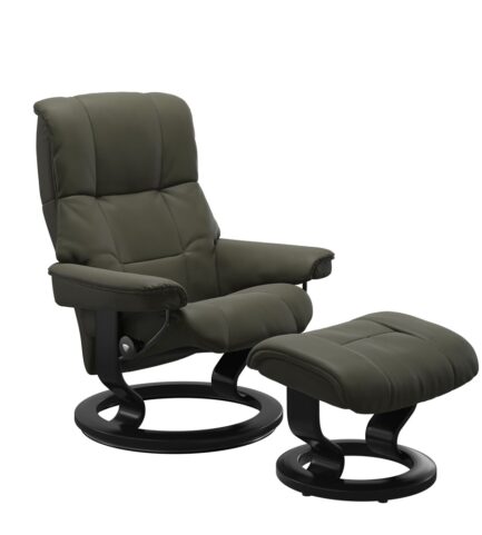 stressless mayfair classic recliner palomadarkolive black