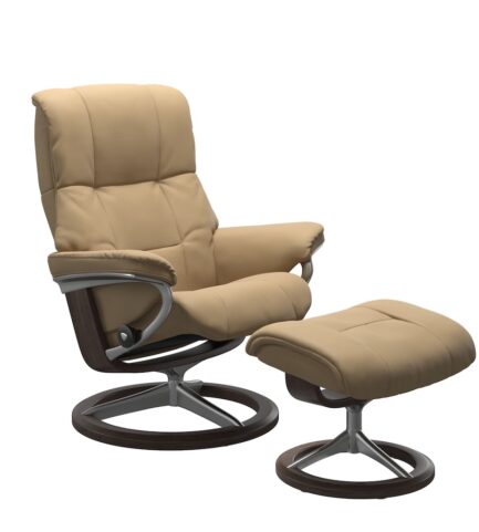 stressless mayfair signature recliner palomasand alu wenge
