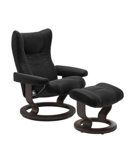 stressless-wing-classic-recliner-palomablack-wenge stressless wing classic recliner palomablack wenge